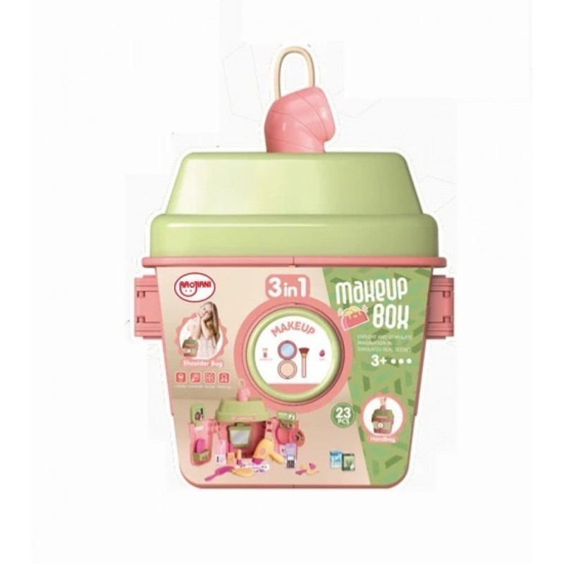 Дитячий набір перукаря, 23 предмети, MAKEUP BOX 688-193A