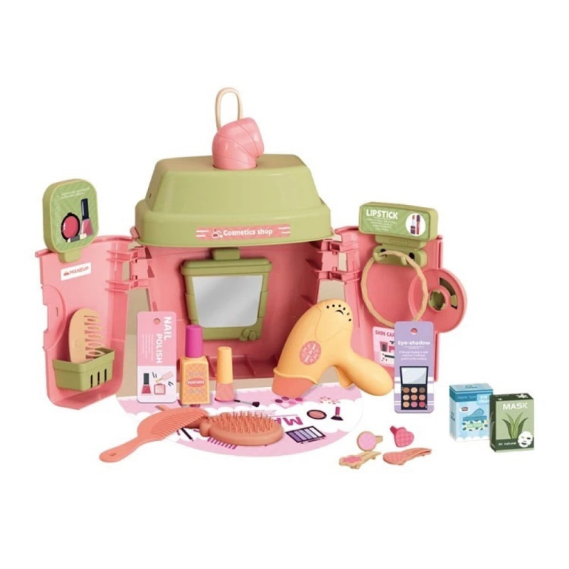 Дитячий набір перукаря, 23 предмети, MAKEUP BOX 688-193A