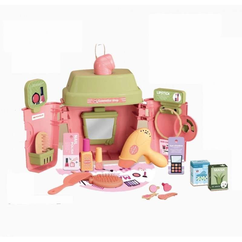 Детский набор парикмахера,23 предмета, MAKEUP BOX 688-193A- Замовити за ціною 458 грн.