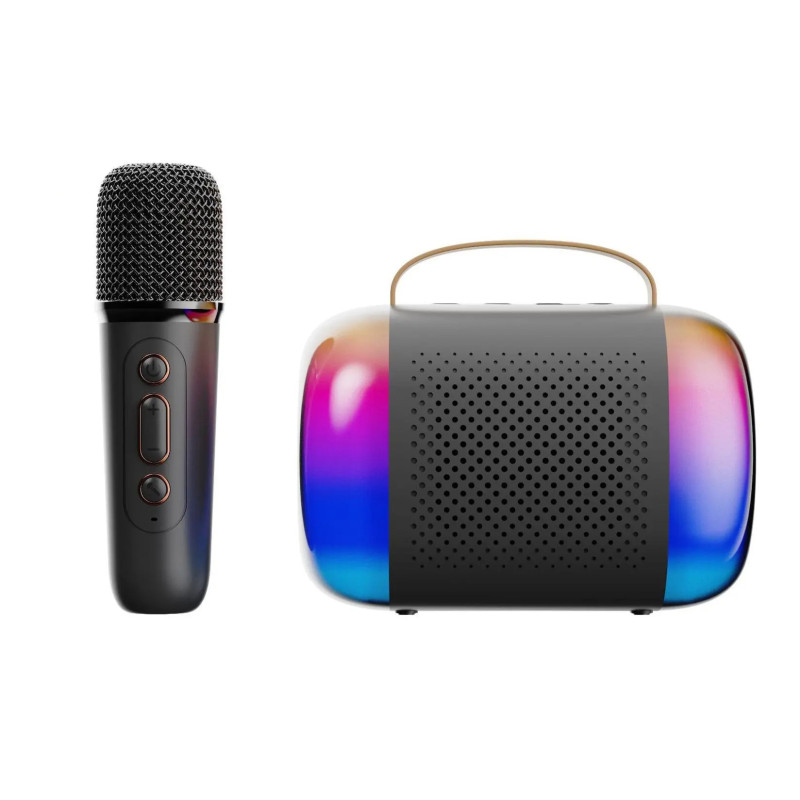 Портативна колонка К21 із мікрофоном. 5W, RGB