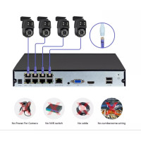 Dvr kit 4 ch з поворотними камерами 9592