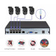 Dvr kit 4 ch с поворотными камеры 9592- Замовити за ціною 8448 грн.
