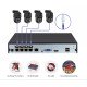 Dvr kit 4 ch с поворотными камеры 9592