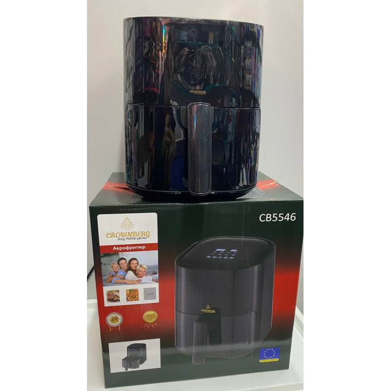 Аеро фритюрниця Air Fryer Crownberg CB 5546 1200 Вт 4л