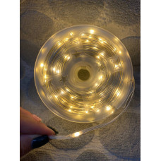Led гірлянда вулична від мережі 1000 LED 100M, теплий білий THL-24-48