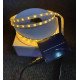 Led гірлянда вулична, 10 метрів із сонячною панеллю, теплий білий THL-24-60