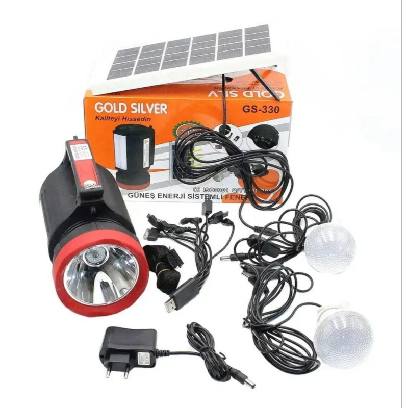 Світлодіодний ліхтар Led Solar GC-330