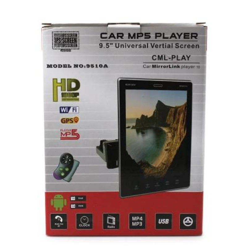 Автомагнитола 1Din 9.5" Tesla Style 9510A Android (2 ram / 16gb rom)+gps- Замовити за ціною 6050 грн.