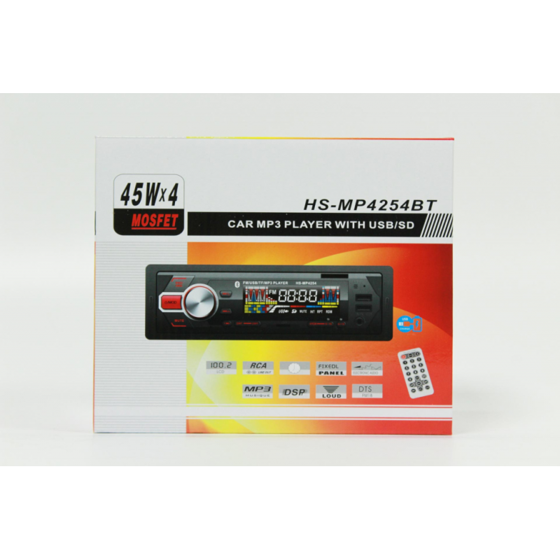 Автомагнитола HS MP-4254 BT 2 USB ISO- Замовити за ціною 825 грн.