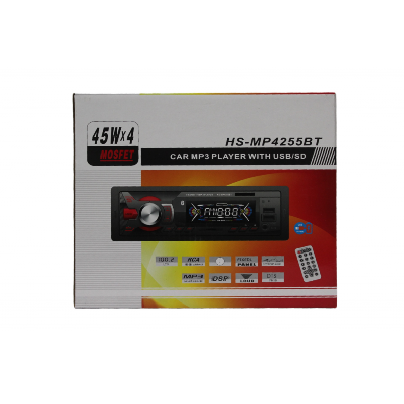 Автомагнитола HS MP-4255 BT 2 USB ISO