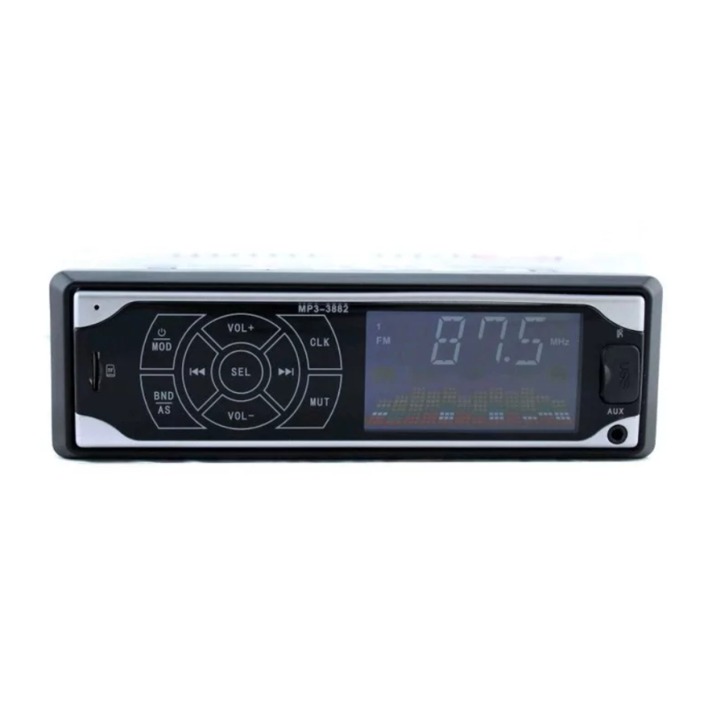 Автомагнітола MP3 3885 ISO 1DIN +BT сенсорний дисплей
