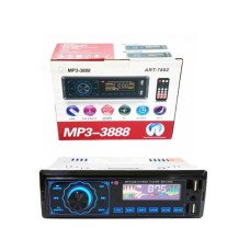 Автомагнитола MP3 3888 ISO 1DIN +BT сенсорный дисплей
