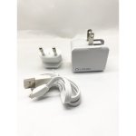 Мережевий зарядний пристрій LDNIO A2203 (2.4A / 2 USB порти + кабель iPhone)- Замовити за ціною 317 грн.