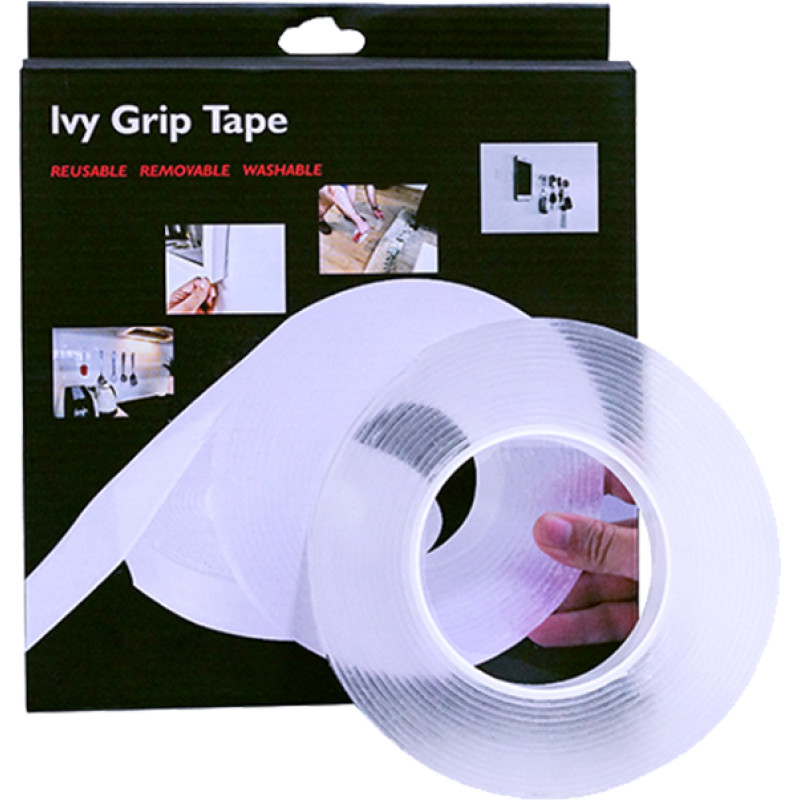 Багаторазова стрічка кріплення Ivy Grip Tape 6675 (5 м)- Замовити за ціною 74 грн.