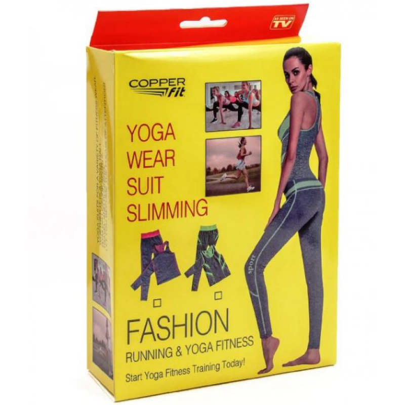 Костюм (лосины+майка) для фитнеса cooper fit yoga (One Size)