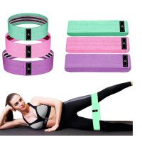 Набор тканевых фитнес резинок Hip Resistance Band