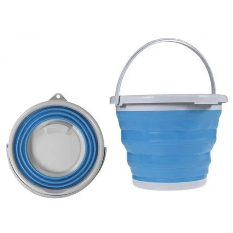 Силіконове Складене відро Silicon Bucket 10л