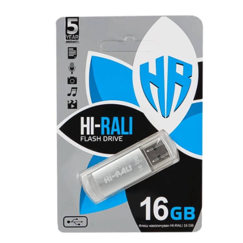 Флеш память USB Hi-Rali 16GB