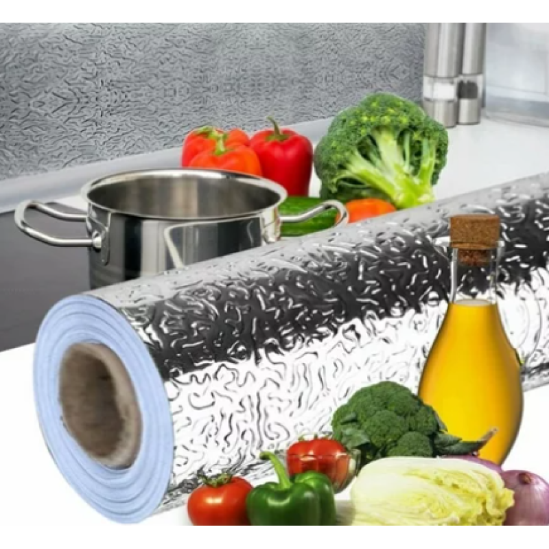 Водонепроникна захисна алюмінієва фольга Kitchen Stickers 60 см х 2 м