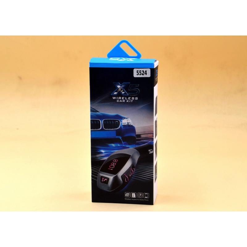 FM-трансмітер з Bluetooth X5