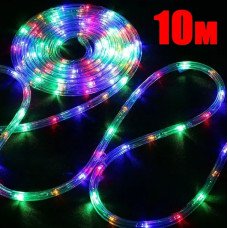 Вулична Гірлянда 10 метрів Силіконовий Шланг LED