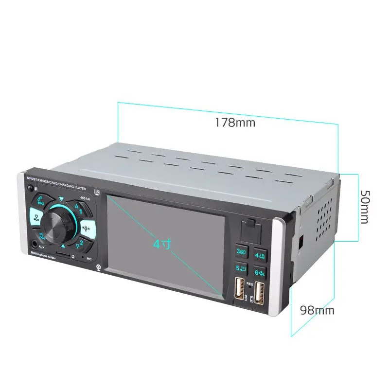 Автомагнітола 1 DIN CML-PLAY 4051