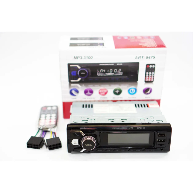Автомагнітола MP3 3100+BT