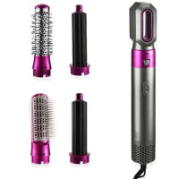Фен-щітка стайлер Hot Air Styler 5в1 мультистайлер для завивки та укладання волосся 1000 Вт