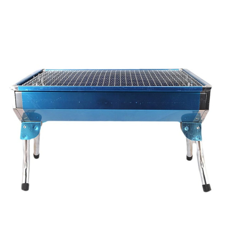 Переносной мангал с решеткой для шашлыка и гриля GP-4274 48*33*29cm