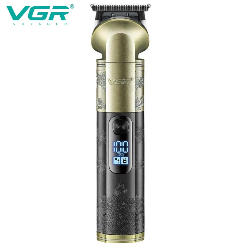 Тример VGR V-296 с LED-дисплеем и 4 насадками- Замовити за ціною 726 грн.