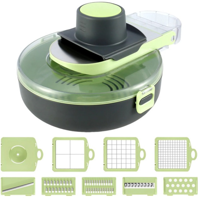 Універсальна багатофункціональна терка-овочерізка Vegetable Cutter 9 в 1 THL-24-186