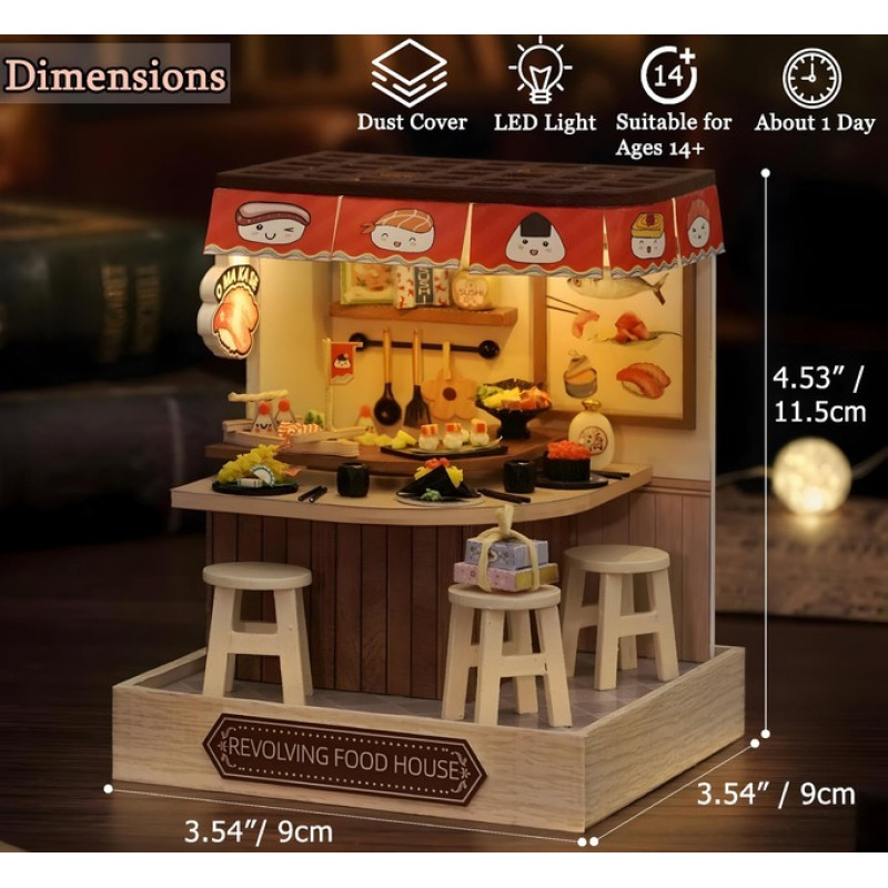 3D-конструктор Румбокс QT-088 «Суші-бар»