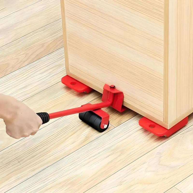 Набір для переміщення меблів та важких вантажів MOVING HELPERS, 5 одиниць- Замовити за ціною 267 грн.