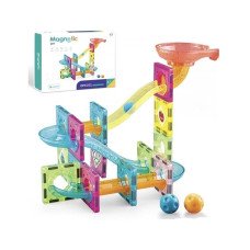 Конструктор магнитный Magnetic DIY CH1034 47 элементов с шариками