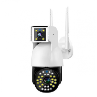 Вулична IP камера A38-WIFI з 2 об'єктивами, 4+4 МПХ, V380 THL-24-75