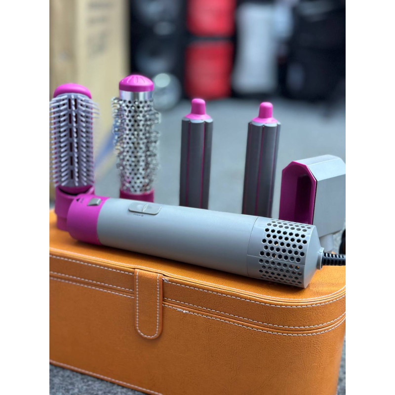 Мультистайлер для волос 5в1 Airwrap Styler Complete Fuchsia