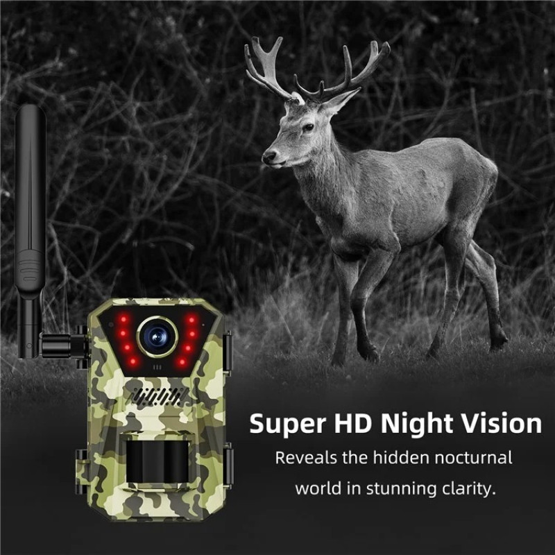 Охотничья камера F8 Solar 4G Trail Camera, фотоловушка- Замовити за ціною 3403 грн.