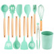 Набір кухонного приладдя ART-0345, 11 в 1, на підставці- Замовити за ціною 387 грн.