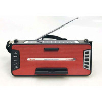 Портативна Bluetooth-колонка GOLON RX-S2618BTS із сонячною панеллю, FM, USB, SD та підставкою для телефону