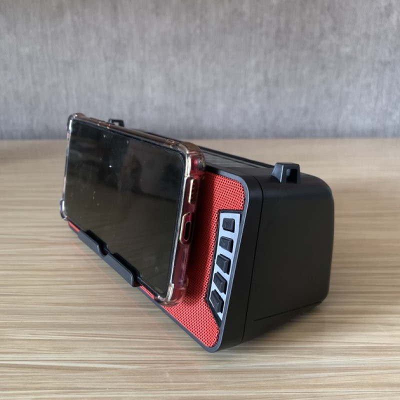 Портативная Bluetooth-колонка GOLON RX-S2618BTS с солнечной панелью, FM, USB, SD и подставкой для телефона- Замовити за ціною 422 грн.