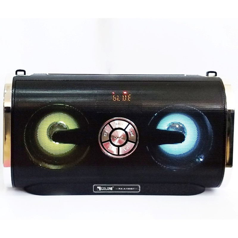 Портативна колонка GOLON RX-A199BT з Bluetooth, USB, SD, FM, світломузикою