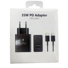 Зарядний пристрій 35W PD Adapter з кабелем USB-А – USB-C