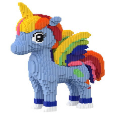 Конструктор Magic Blocks "Єдиноріг" блакитний, 12 790 деталей (97025)