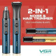 Тример для носа та вух VGR V-626, 2 в 1