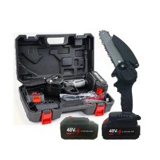 Акумуляторна міні-пила Electric Chainsaw 2×48V (2 акумулятори, кейс, комплект)