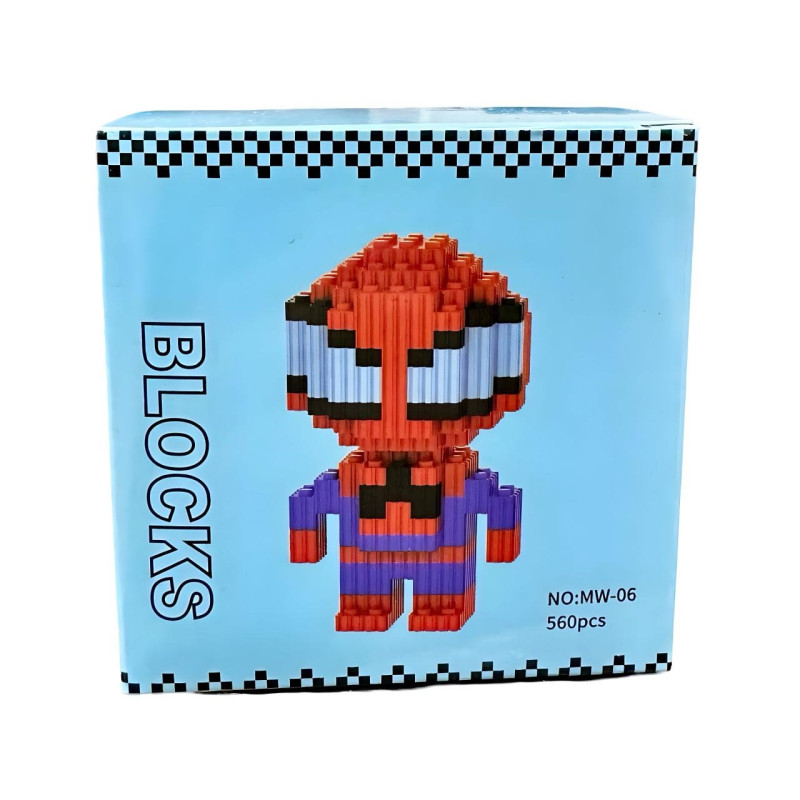 Конструктор Magic Blocks Человек-паук 560 деталей (MW-06)- Замовити за ціною 93 грн.