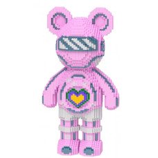 Конструктор Magic Blocks Bearbrick 9001 (4031 деталей, висота 50 см)