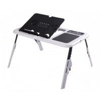 Багатофункціональний складний стіл LD-09 з охолодженням (2 вентилятори, USB, підставка під мишу)