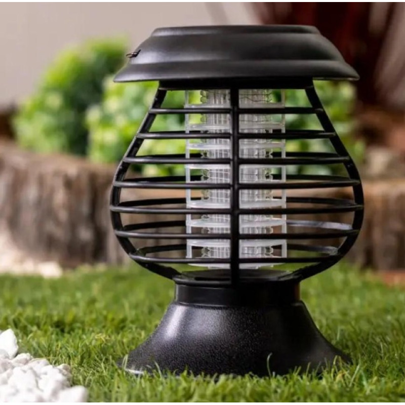 Садовий антимоскітний світильник Bug Zapper на сонячній батареї