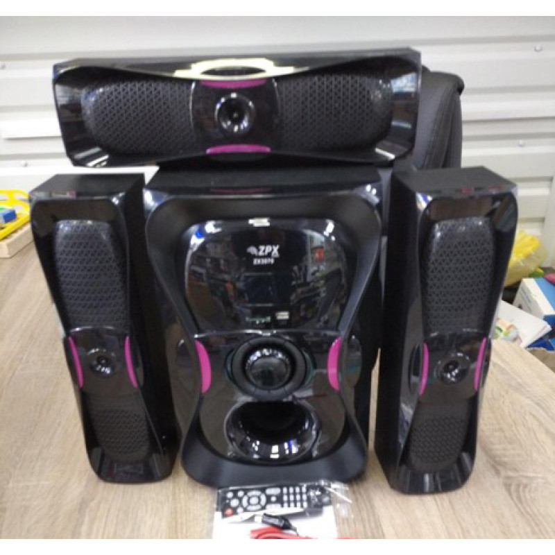 Акустична система ZPX ZX3070, мультимедійна 3.1- Замовити за ціною 3432 грн.